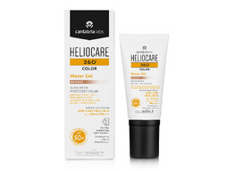 Солнцезащитный увлажняющий гель-флюид СЗФ 50+ (бронзовый) Water Gel Bronze Sunscreen SPF 50+ HELIOCARE 360º CANTABRIA LABS 50 мл